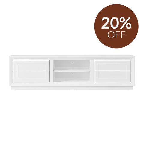 Balmain Entertainment Unit - White