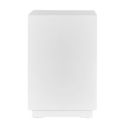 Balmain Bedside Table - Petite White