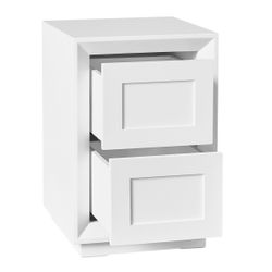 Balmain Bedside Table - Petite White