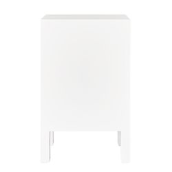 Ariana Bedside Table - Petite White