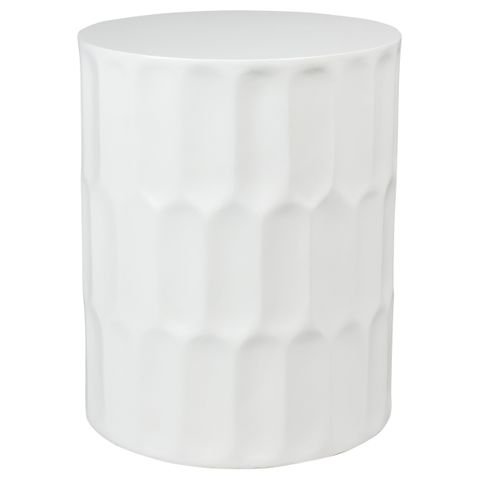 Siena Side Table - White