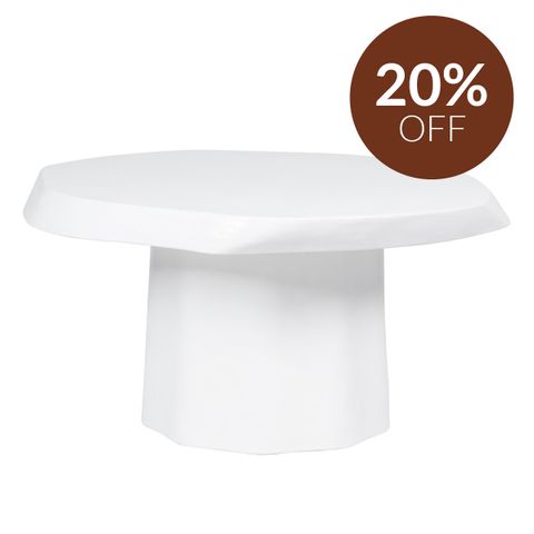 Sorrento Coffee Table - Small White