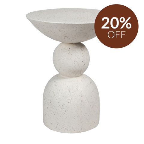 Ravello Side Table - Terrazzo