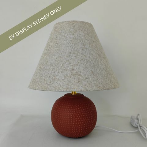 Arya Table Lamp - Medium Terracotta - OUTLET NSW