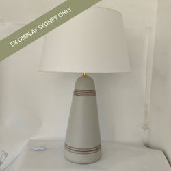 Farrell Table Lamp - White - OUTLET NSW