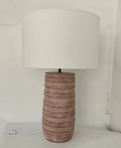 Carson Table Lamp - Dusty Rose - OUTLET NSW