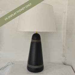 Farrell Table Lamp - Charcoal - OUTLET NSW