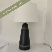 Farrell Table Lamp - Charcoal - OUTLET NSW