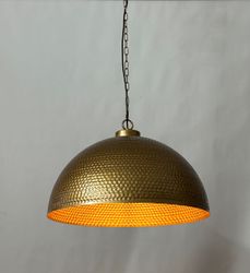 Cameron Pendant - Large Antique Brass - OUTLET NSW