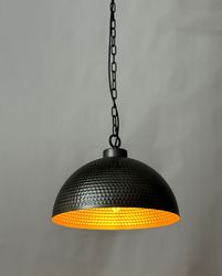Cameron Pendant - Medium Black - OUTLET NSW