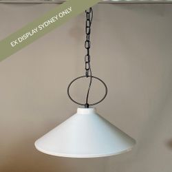 Bergen Pendant - Large White - OUTLET NSW