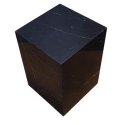 Hendrix Black Marble Side Table