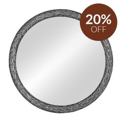 Icarus Wall Mirror - Silver