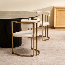 Dino Dining Chair - Natural Linen