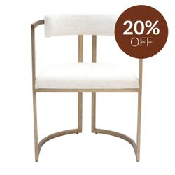 Dino Dining Chair - Natural Linen