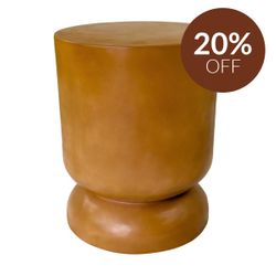 Milan Side Table - Terracotta