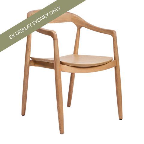Astrid Ashwood Dining Chair - Natural - OUTLET NSW