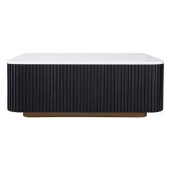 Mason Rectangle Coffee Table - Black