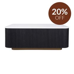 Mason Rectangle Coffee Table - Black
