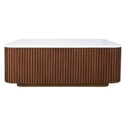 Mason Rectangle Coffee Table - Walnut