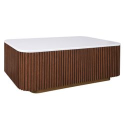 Mason Rectangle Coffee Table - Walnut