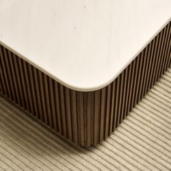 Mason Rectangle Coffee Table - Walnut