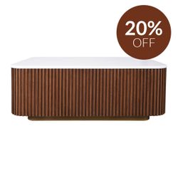 Mason Rectangle Coffee Table - Walnut