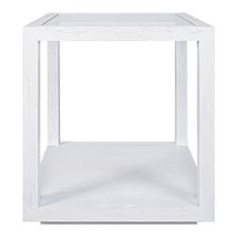 Sadie Square Side Table - Large White