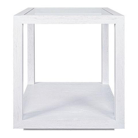 Sadie Square Side Table - Large White
