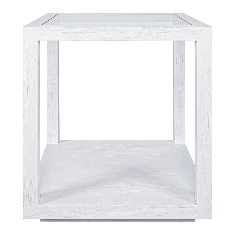 Sadie Square Side Table - Large White