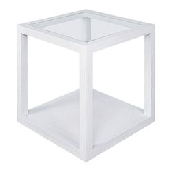 Sadie Square Side Table - Large White