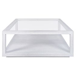 Sadie Square Coffee Table - White