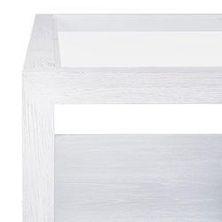 Sadie Square Coffee Table - White