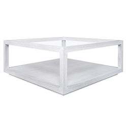 Sadie Square Coffee Table - White