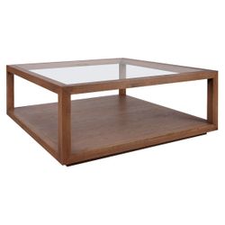 Sadie Square Coffee Table - Walnut