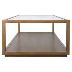 Sadie Rectangle Coffee Table - Antique Gold