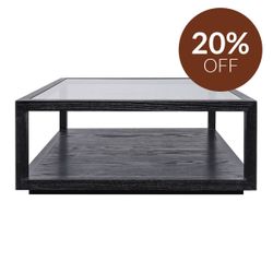 Sadie Square Coffee Table - Black