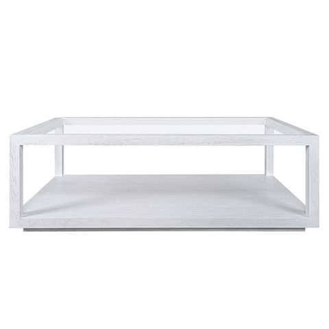 Sadie Rectangle Coffee Table - White