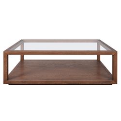 Sadie Rectangle Coffee Table - Walnut