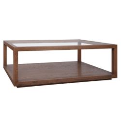 Sadie Rectangle Coffee Table - Walnut