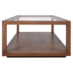 Sadie Rectangle Coffee Table - Walnut