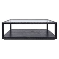 Sadie Rectangle Coffee Table - Black