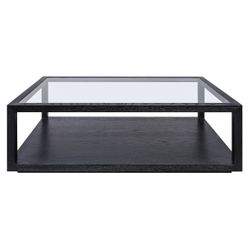 Sadie Rectangle Coffee Table - Black