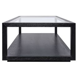 Sadie Rectangle Coffee Table - Black