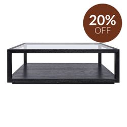 Sadie Rectangle Coffee Table - Black