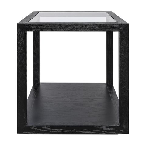 Sadie Square Side Table - Medium Black