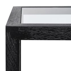 Sadie Square Side Table - Medium Black