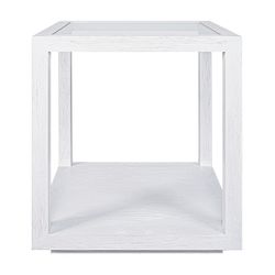 Sadie Square Side Table - Medium White