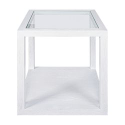 Sadie Square Side Table - Medium White