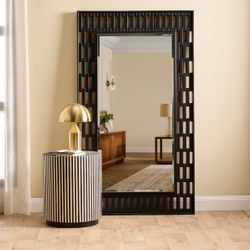 Appin Floor Mirror - Black